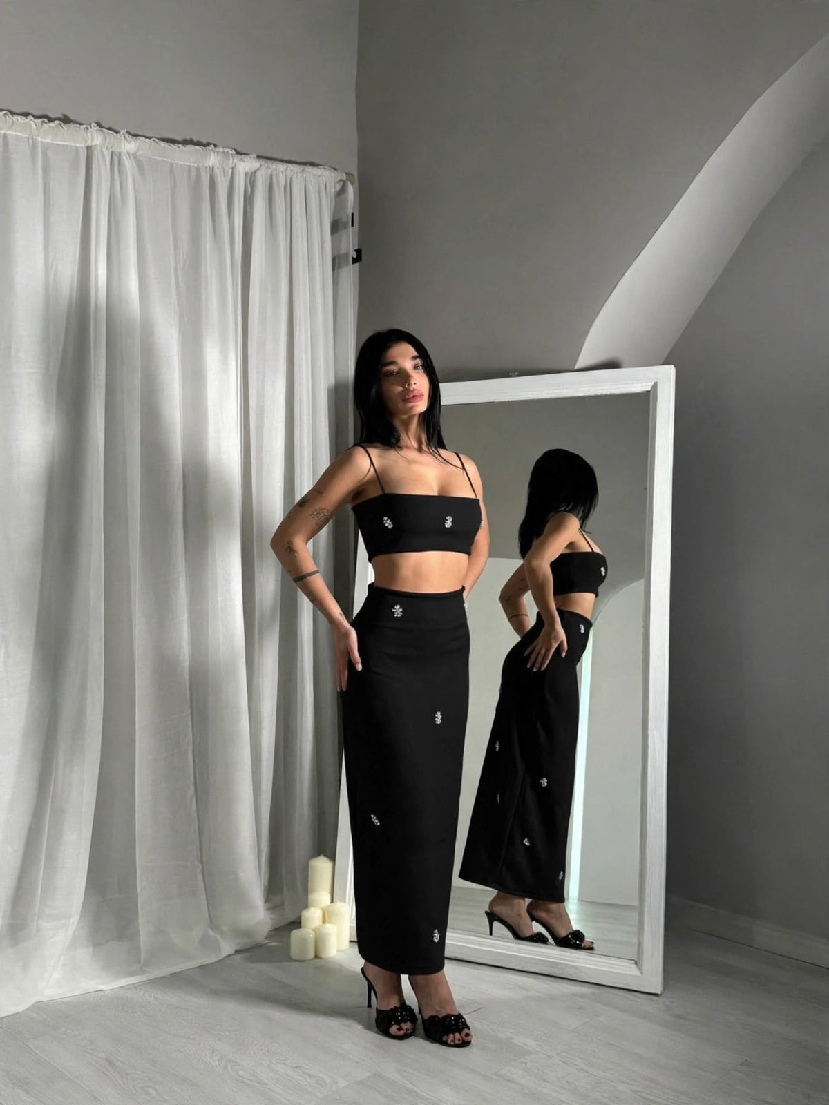 Top Keira Tre Colori