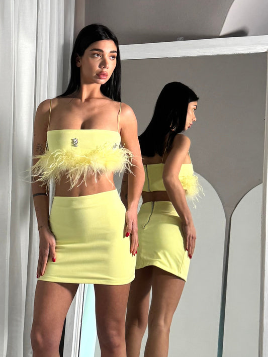 Minigonna Saphir Yellow