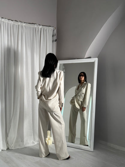 Tailleur Ilena avorio