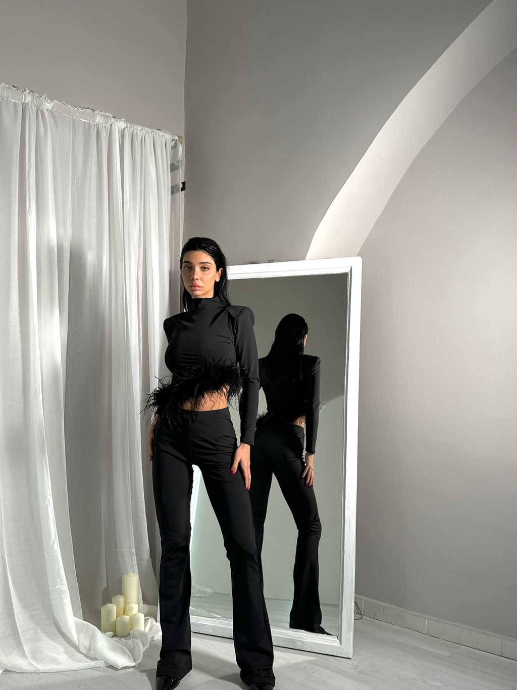 Pantaloni Black Fever