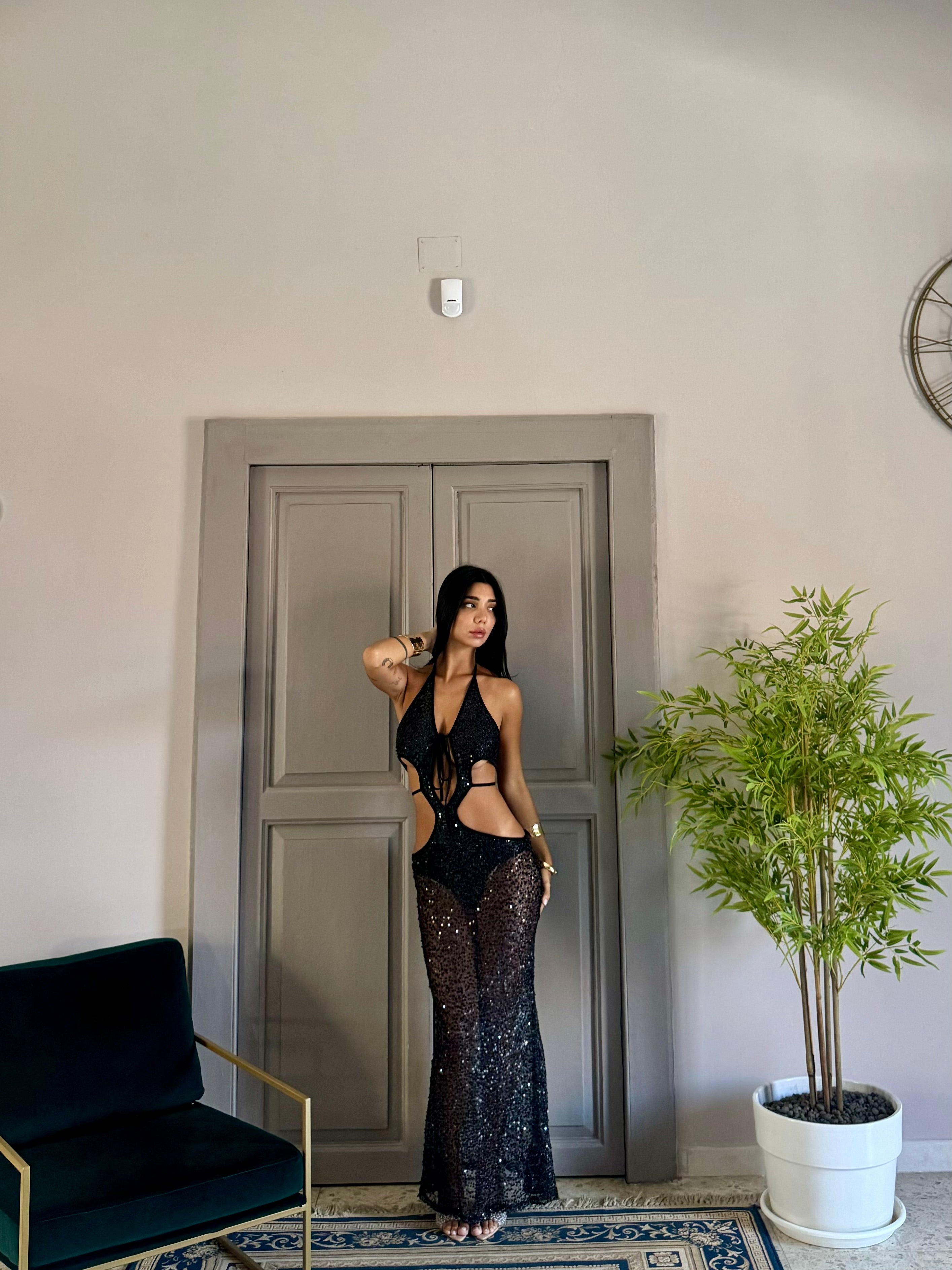 Abito paillettes Lio