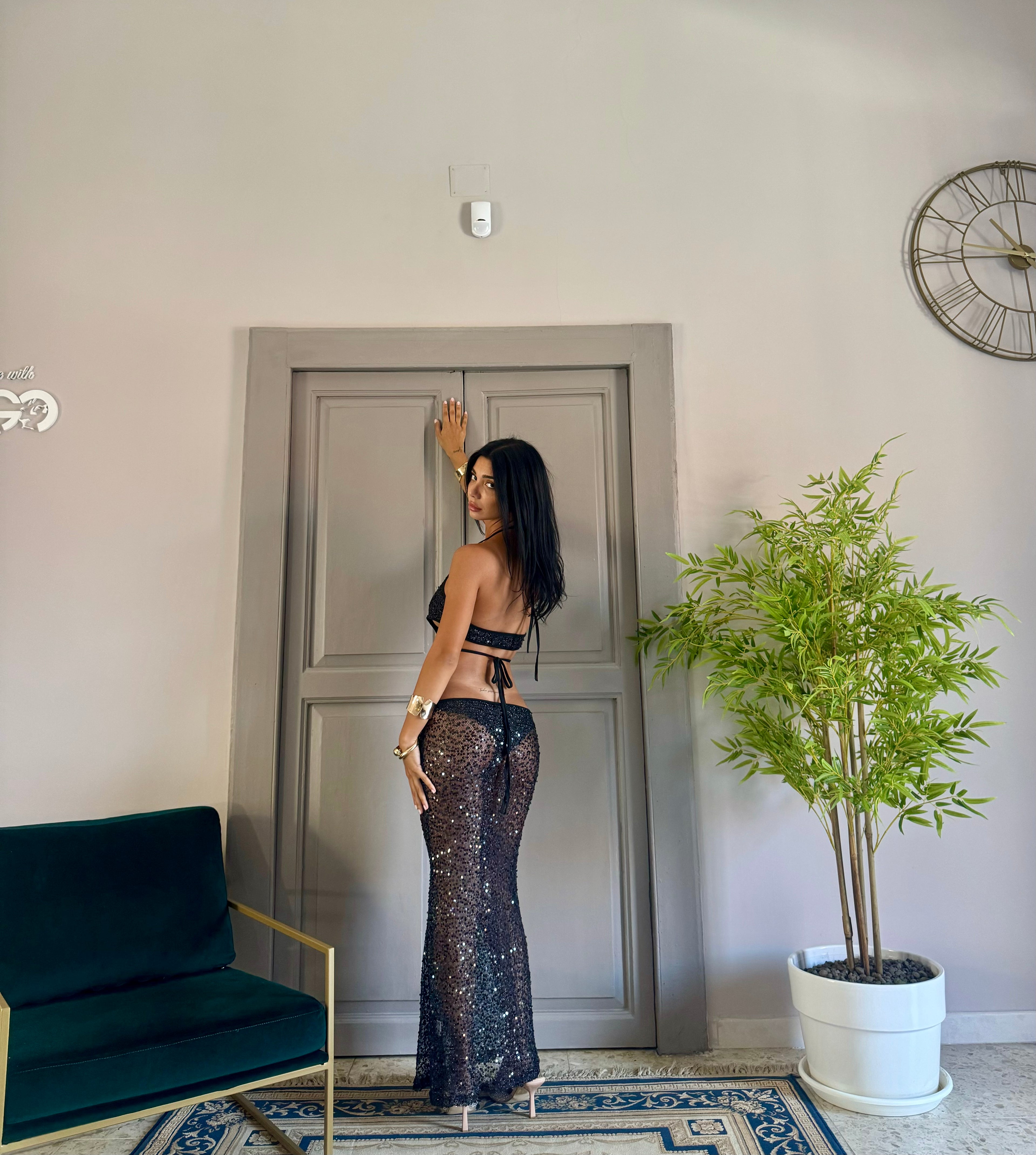 Abito paillettes Lio