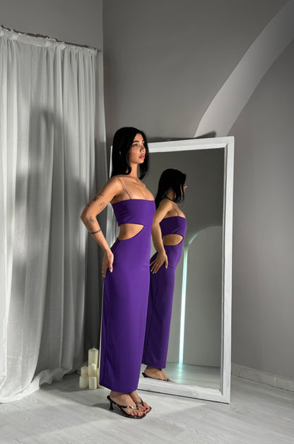 Abito Meraviglia Purple Senza Strass