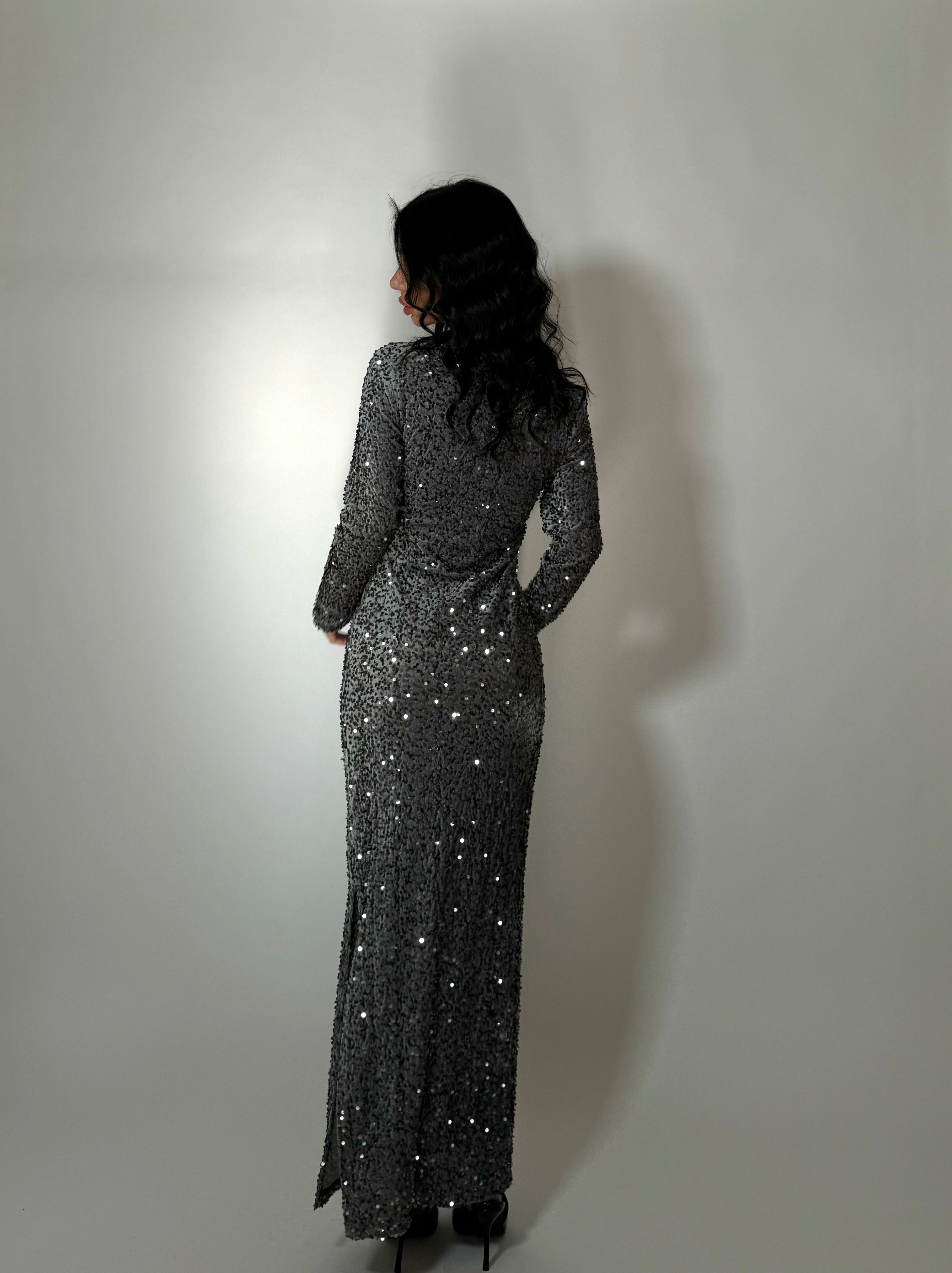 Abito Aurora paillettes