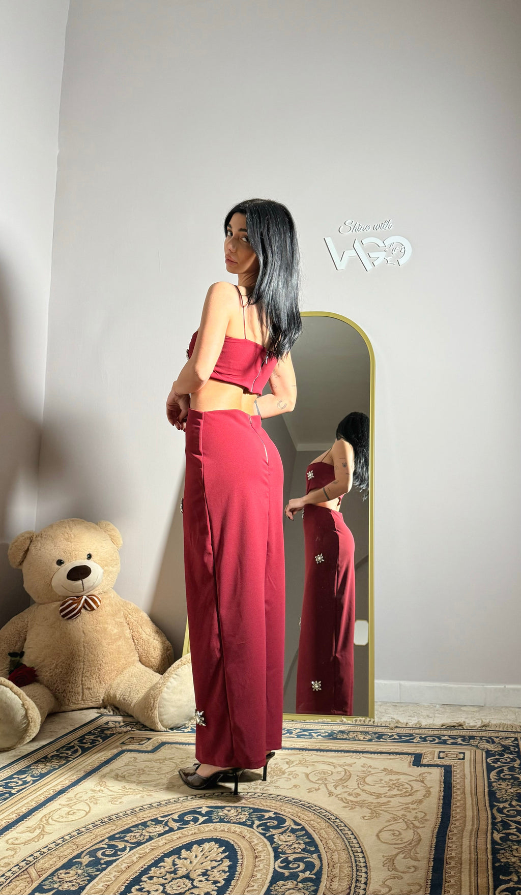 Abito Meraviglia bordeaux