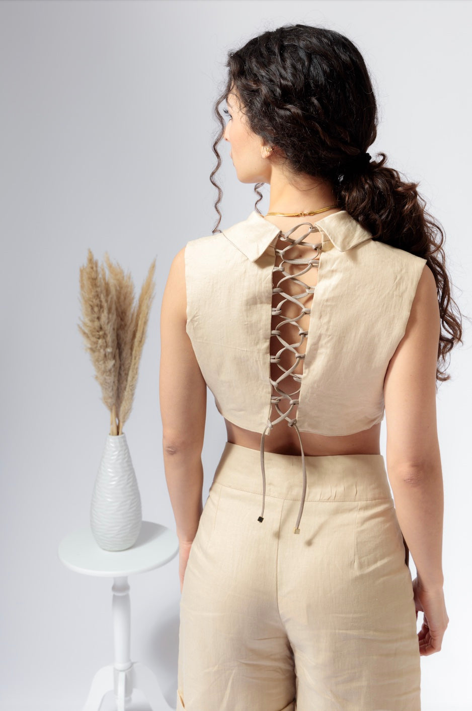 Bermuda Isabel in puro lino