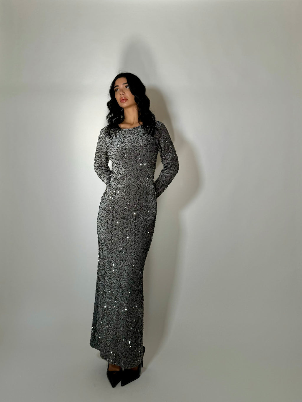 Abito Aurora paillettes