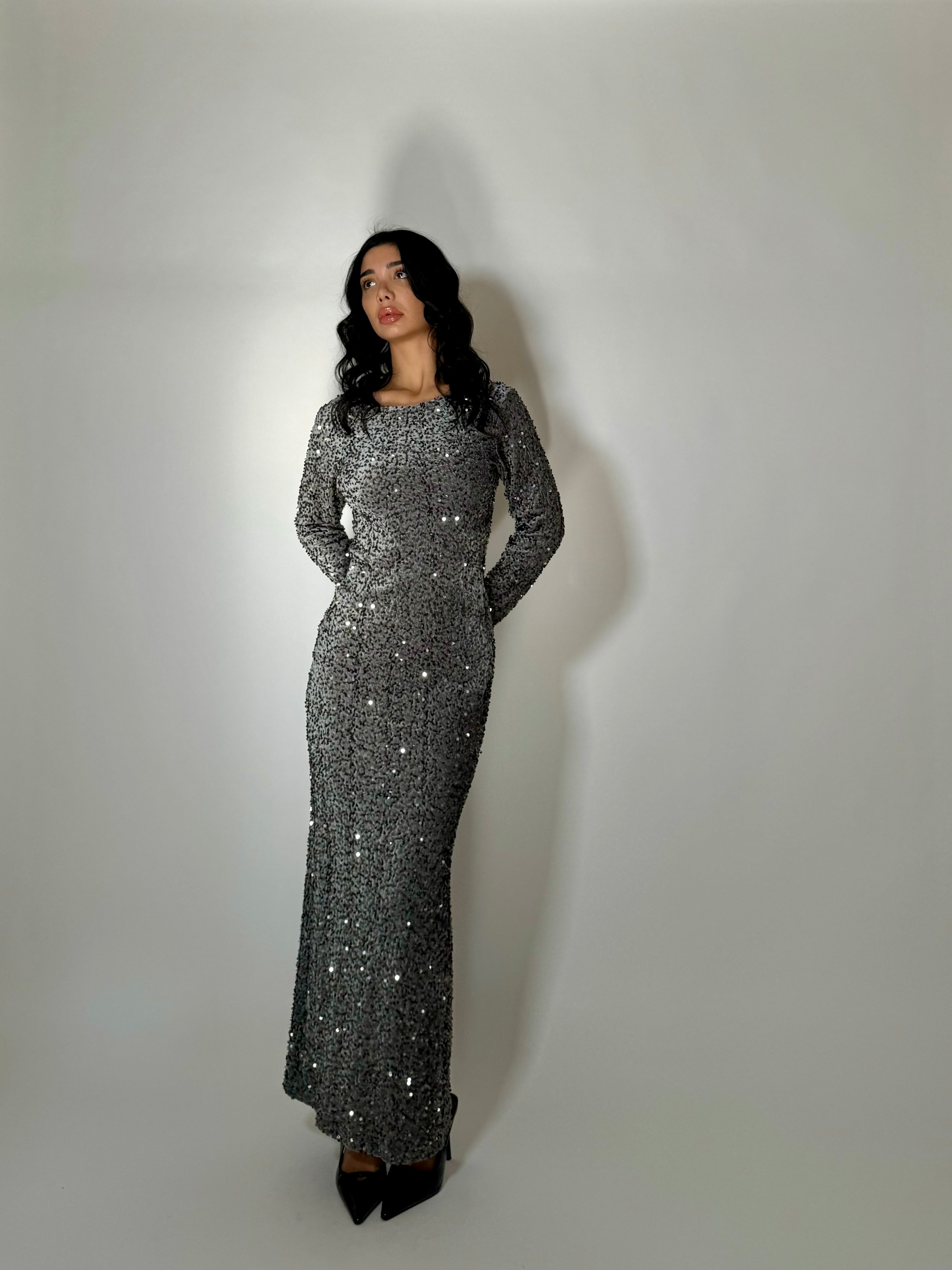 Abito Aurora paillettes