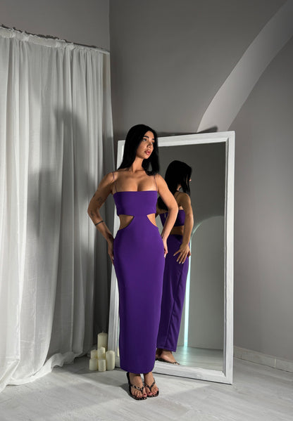 Abito Meraviglia Purple Senza Strass