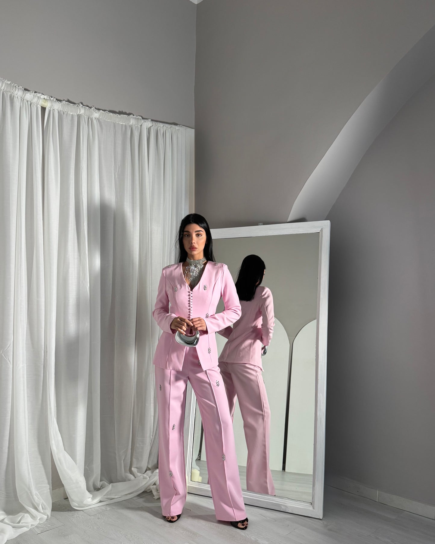 Tailleur Catherine Pink