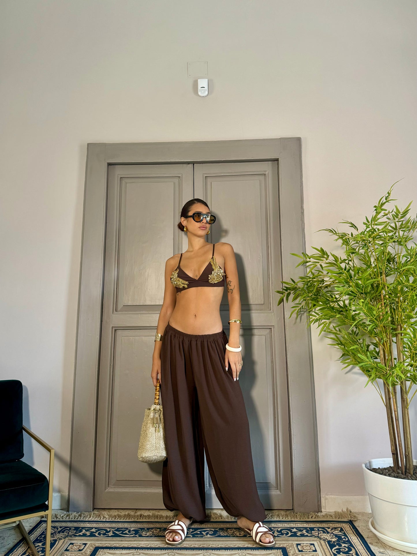Maxi pantaloni Aiza