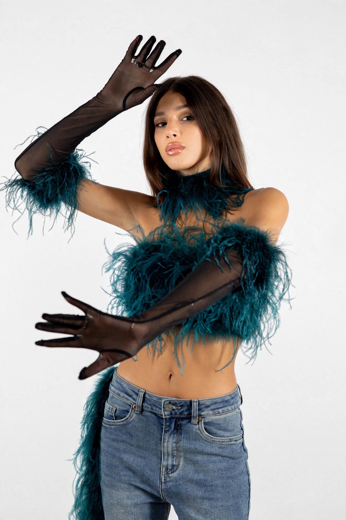 Guanti Feather - Ottanio