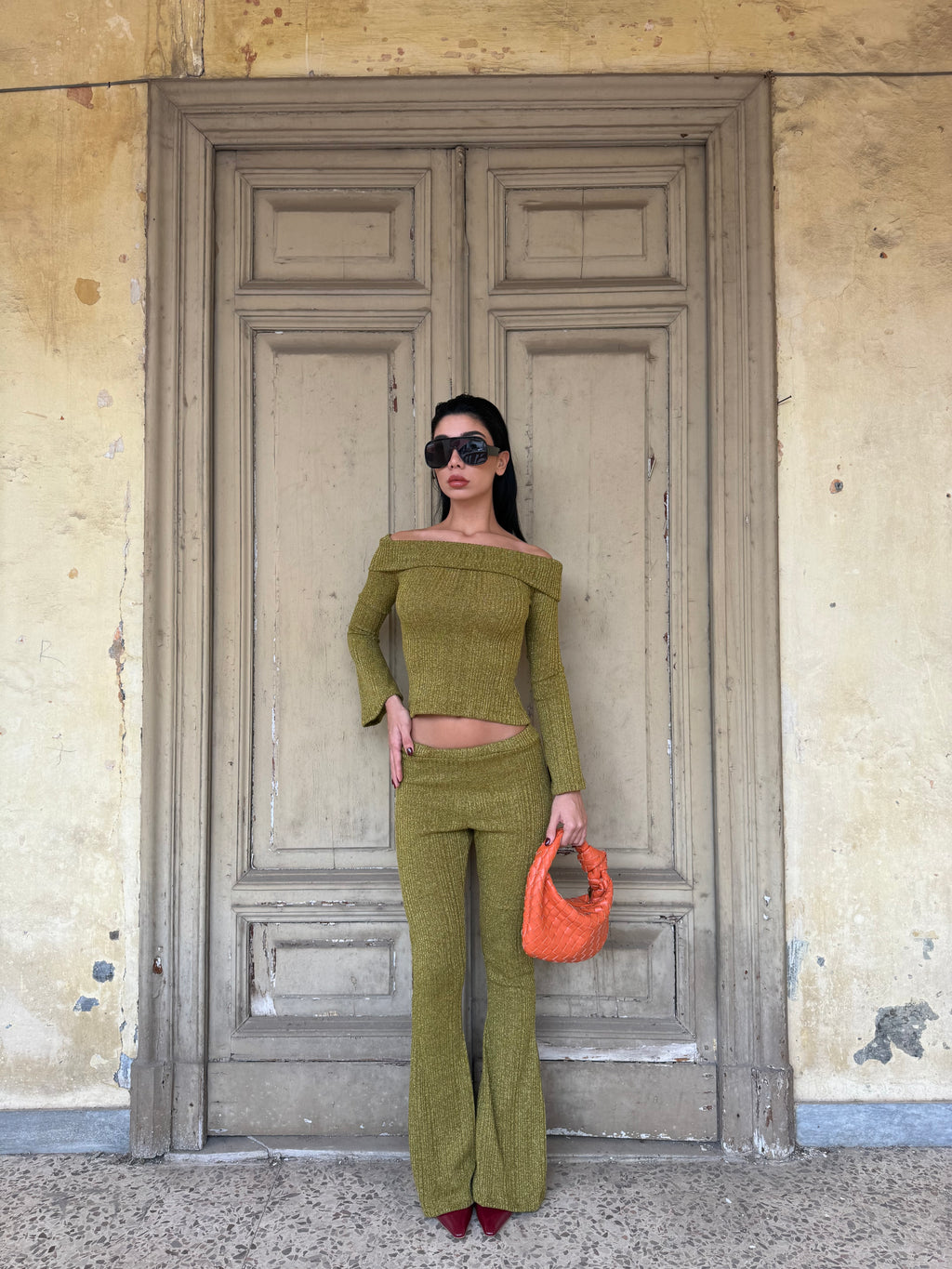 Maglia scollo bardot Eloise