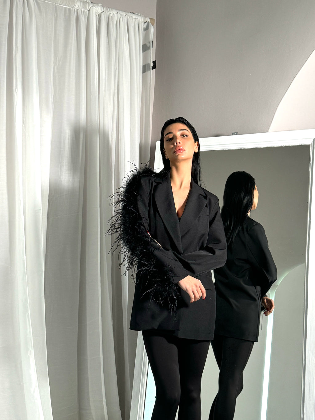 Blazer Noir Prestige