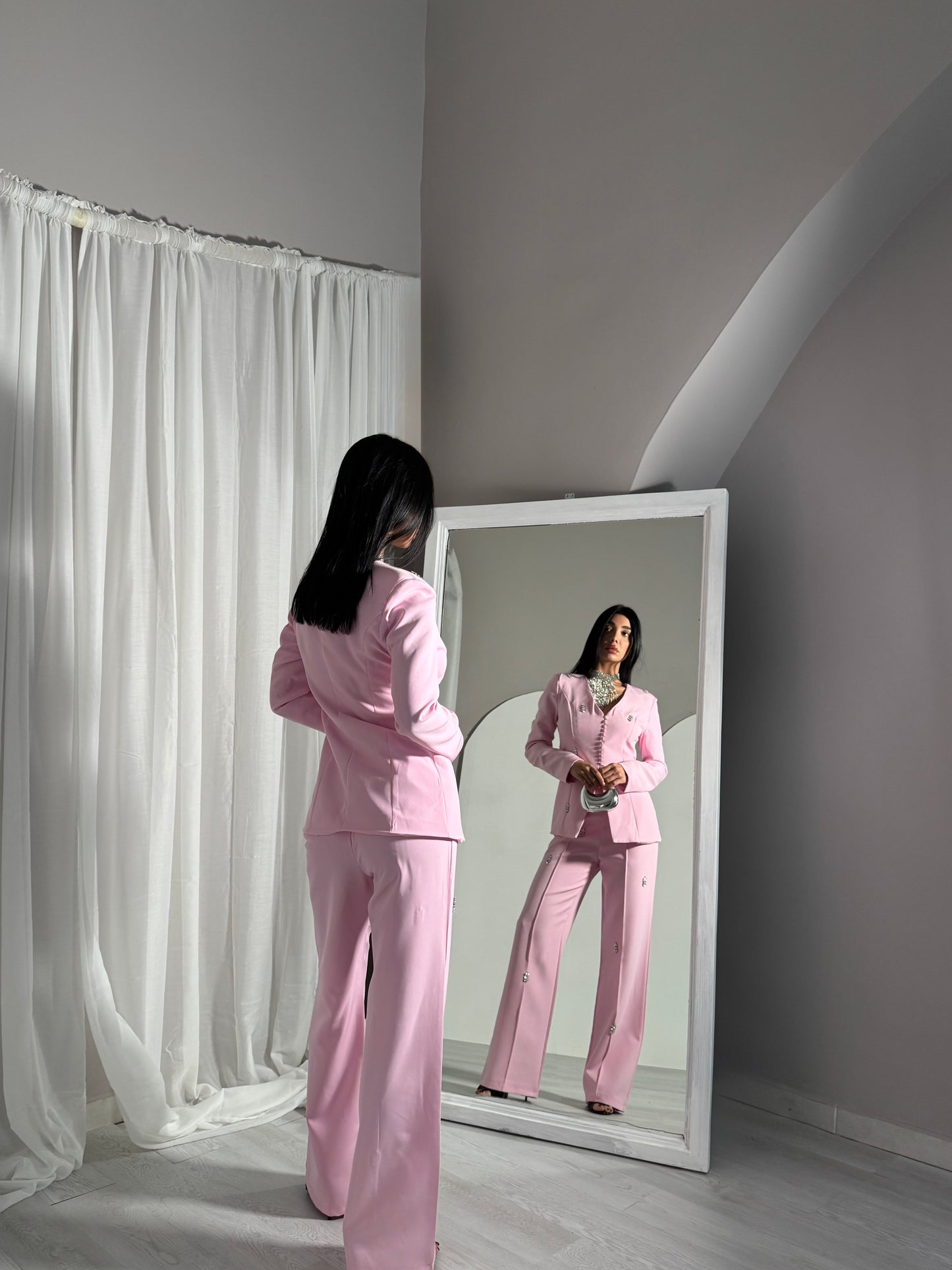 Tailleur Catherine Pink