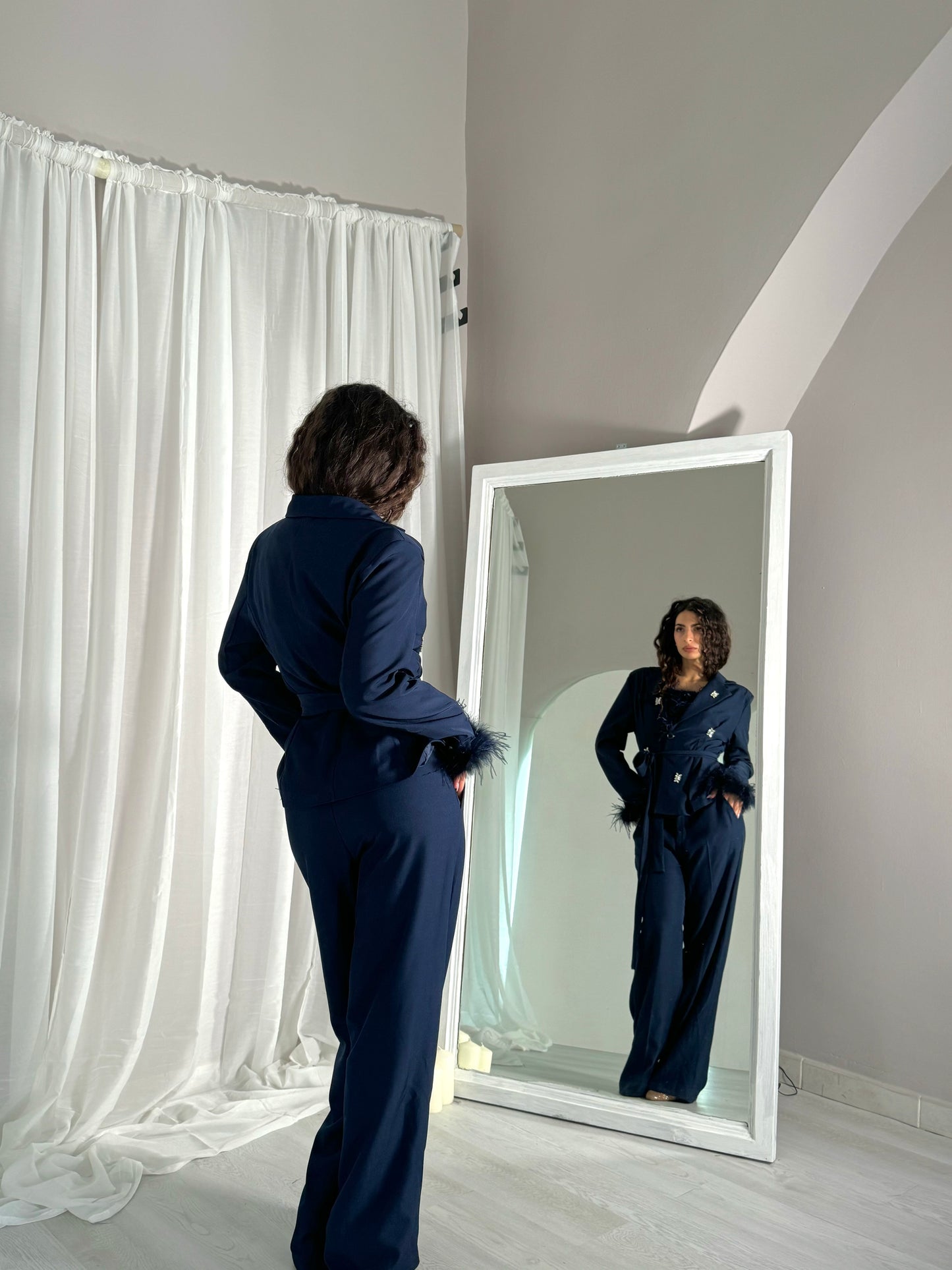Pantalone Saphir Blu