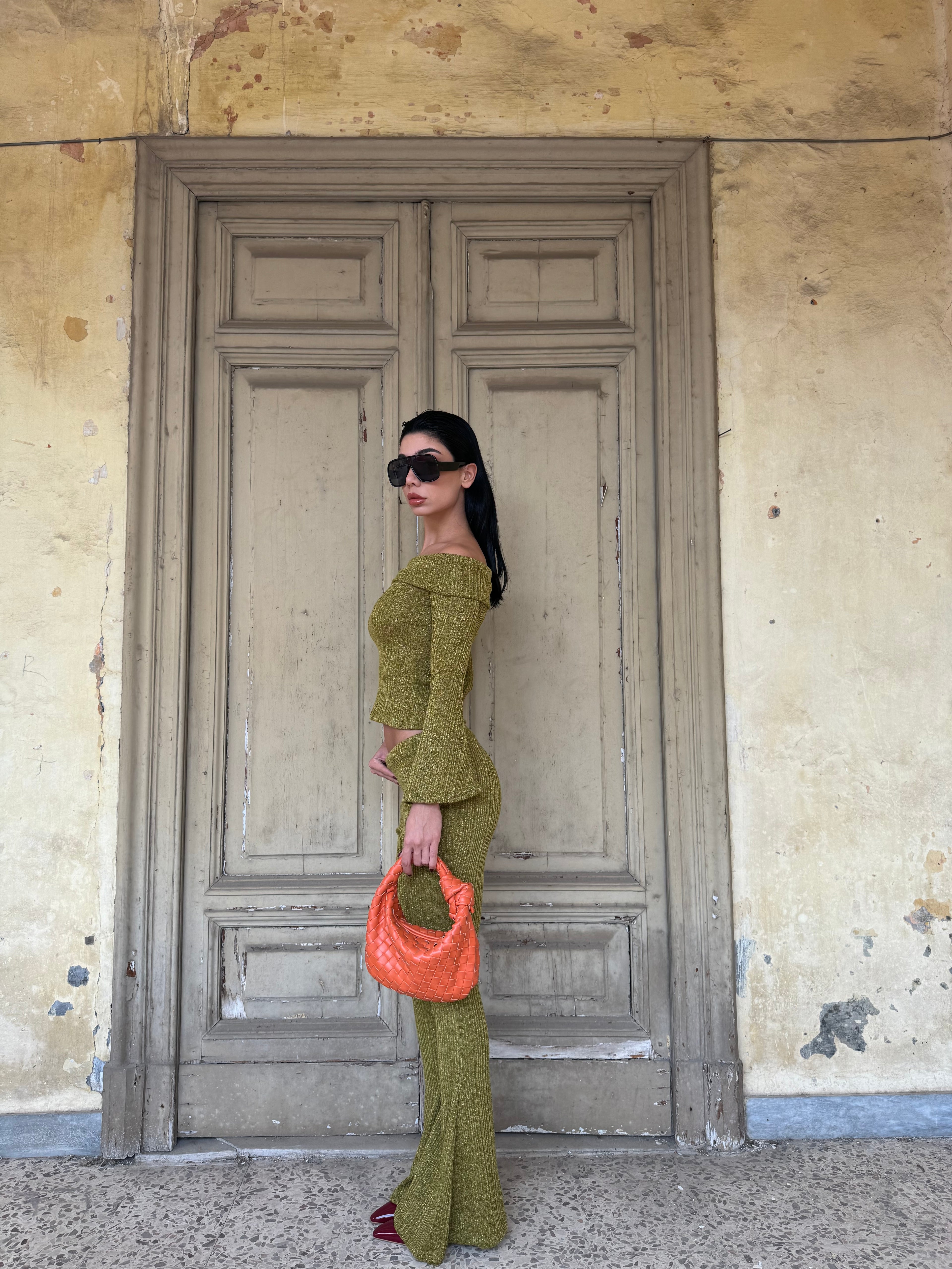 Maglia scollo bardot Eloise