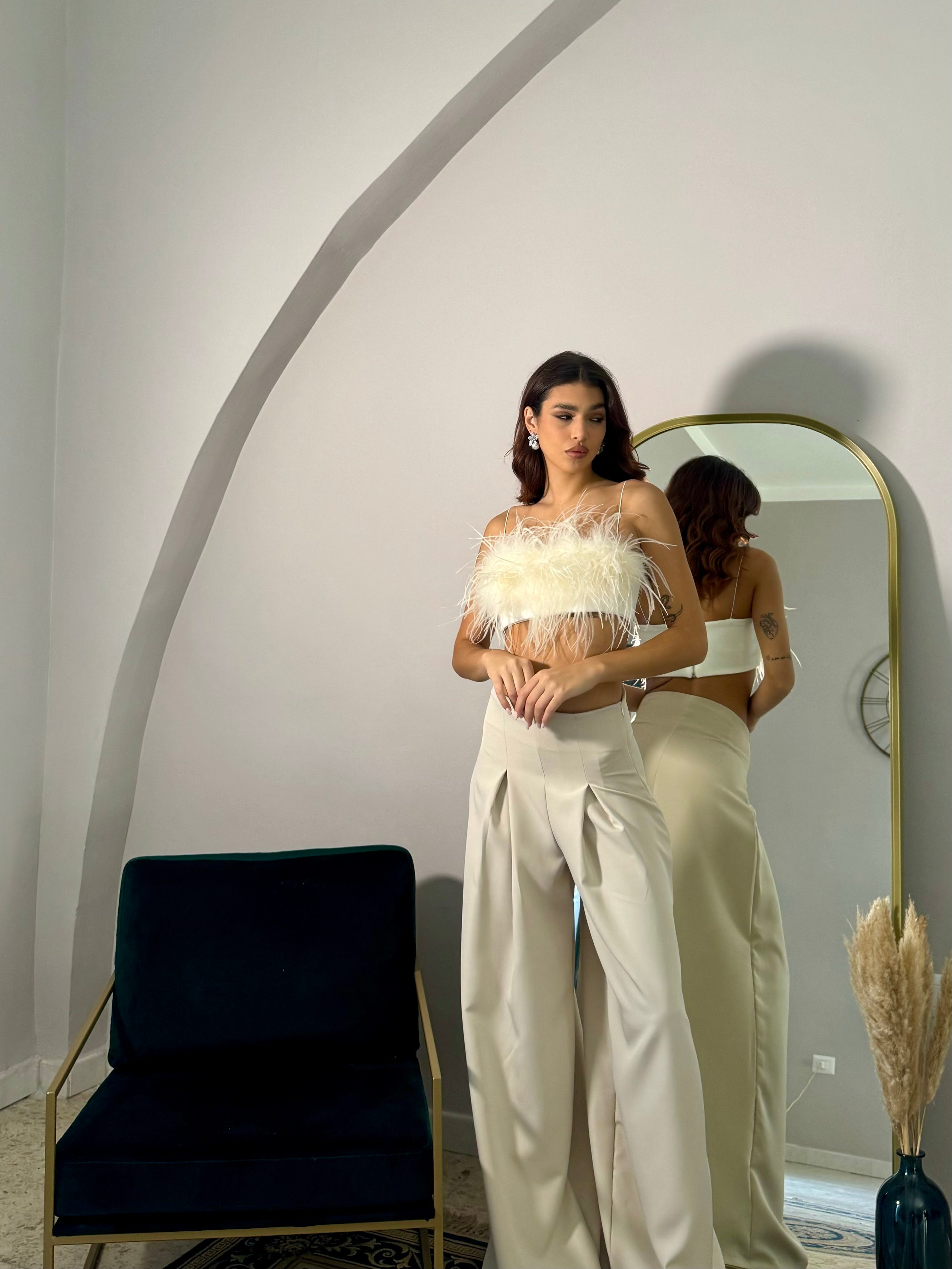 Top Sauvage vaniglia