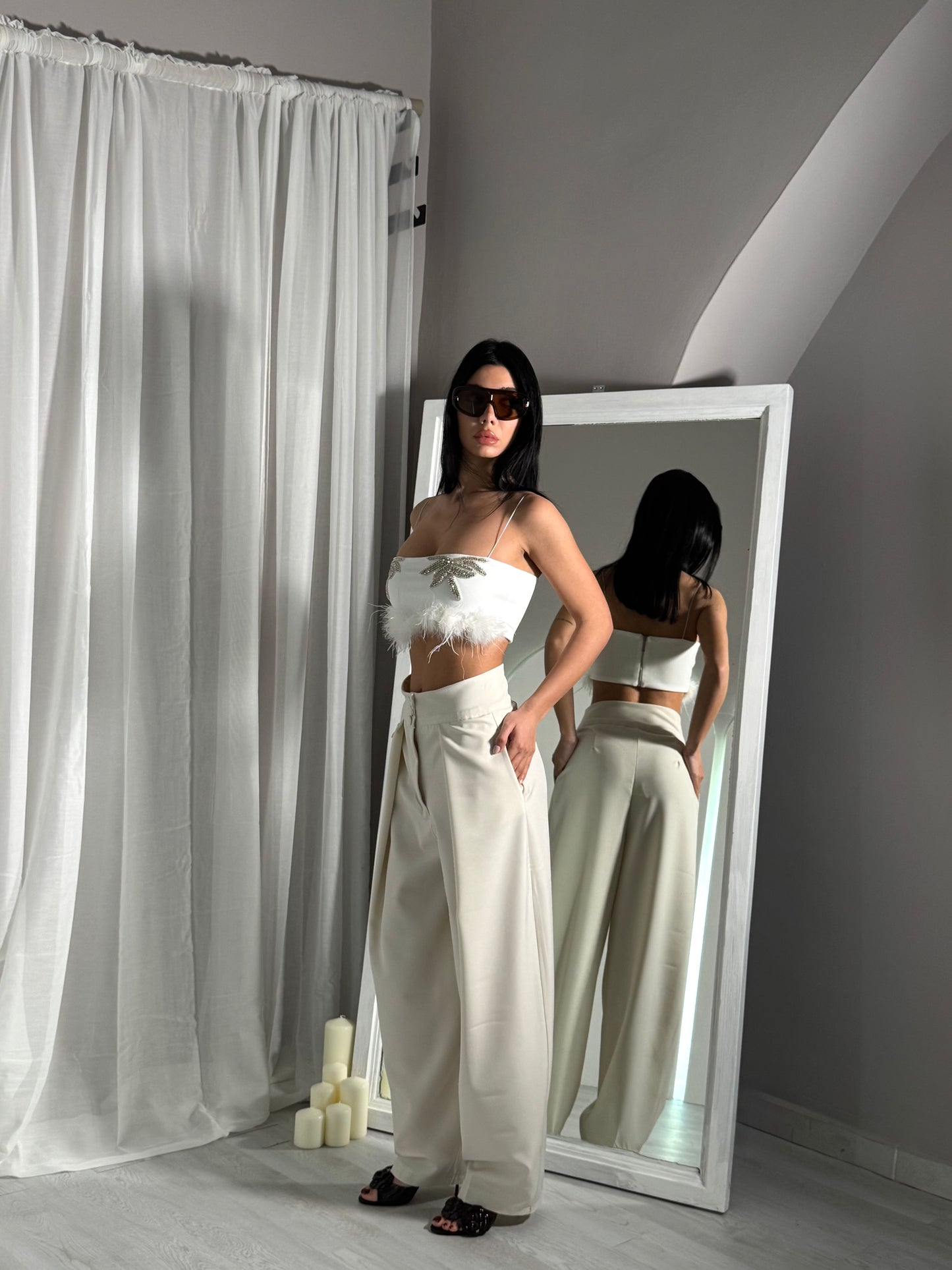 Maxi Pantaloni Lea