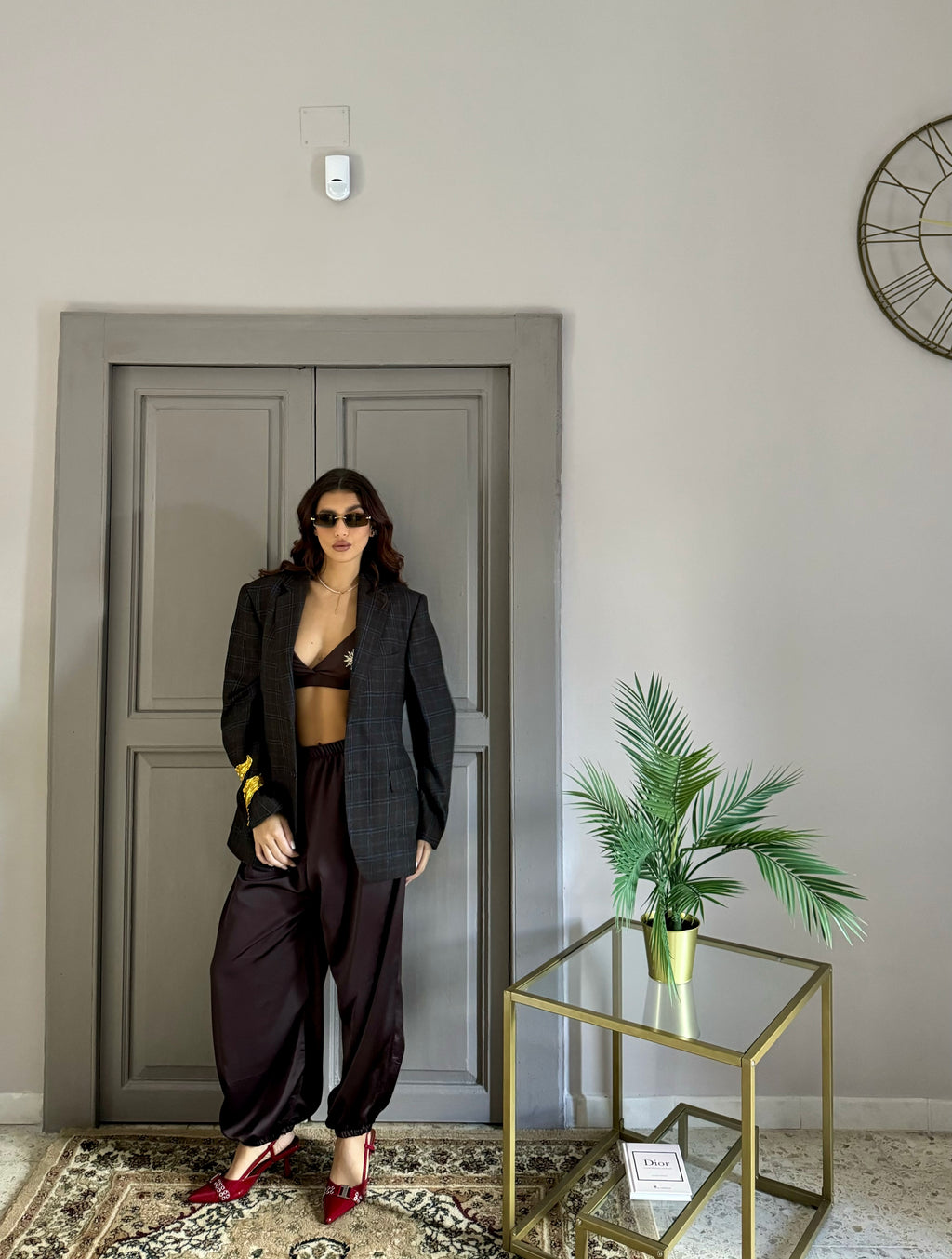 Pantaloni Jeana raso