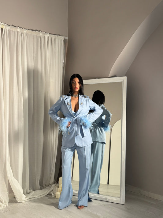 Tailleur Manila Plume