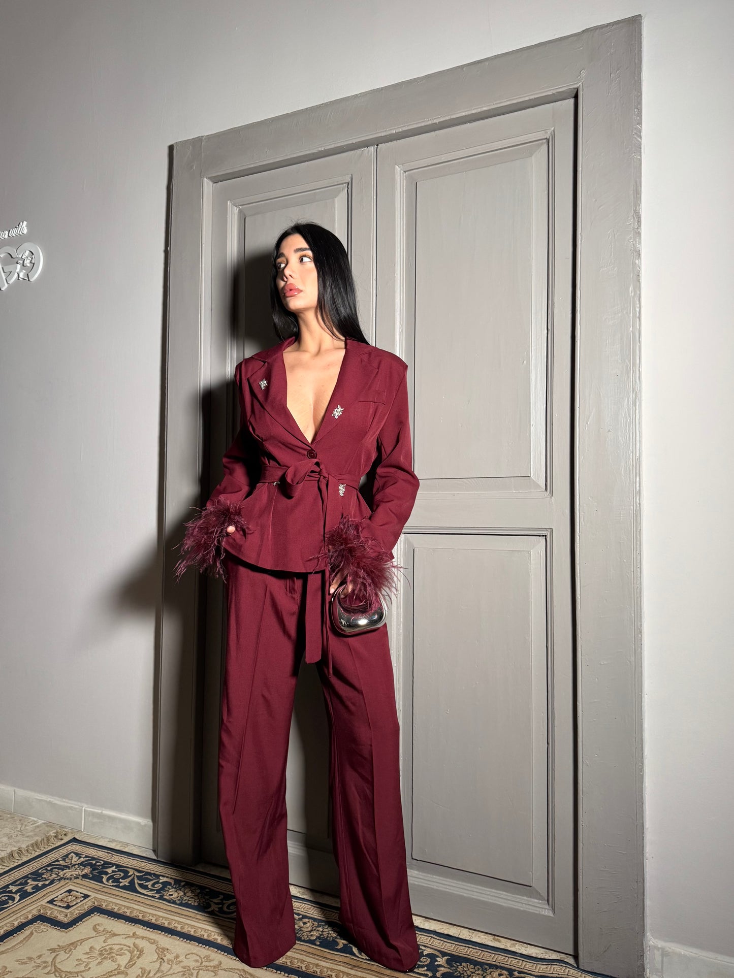 Giacca Saphir Bordeaux