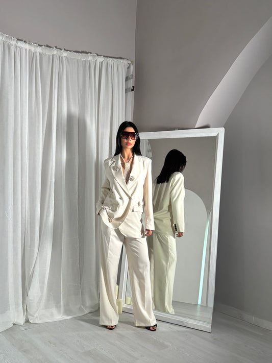 Tailleur Ilena avorio