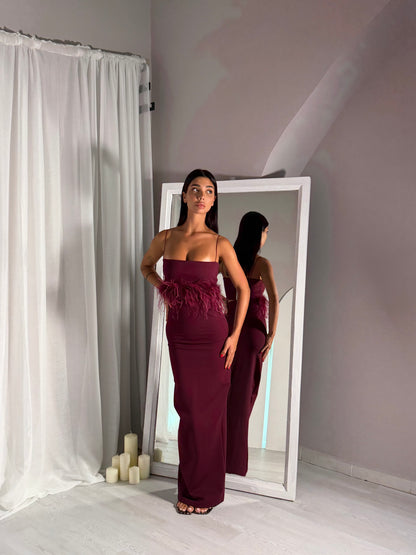 Maxi gonna Kate senza strass Quattro Colori