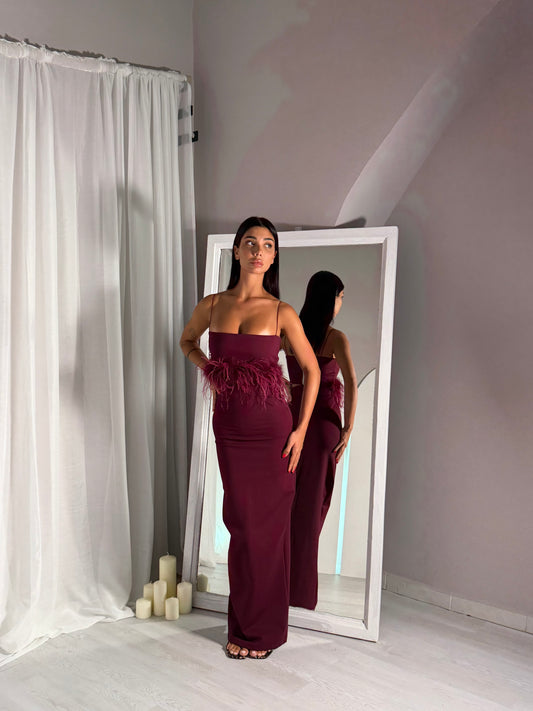 Maxi gonna Kate senza strass Quattro Colori