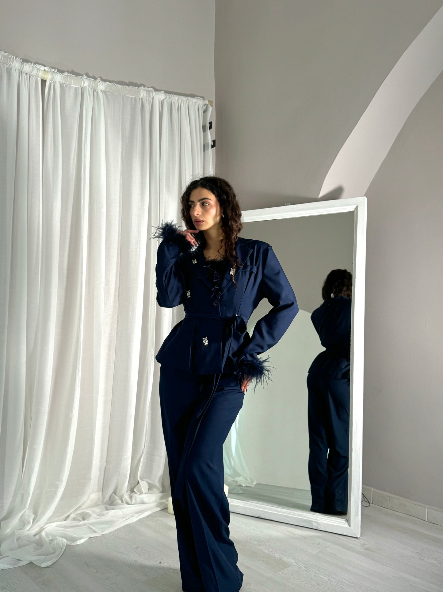 Pantalone Saphir Blu