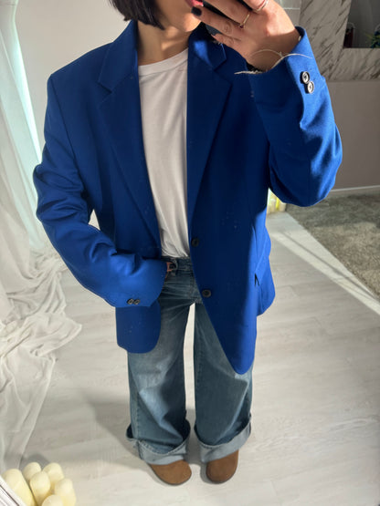 Blazer vintage oversize Royal