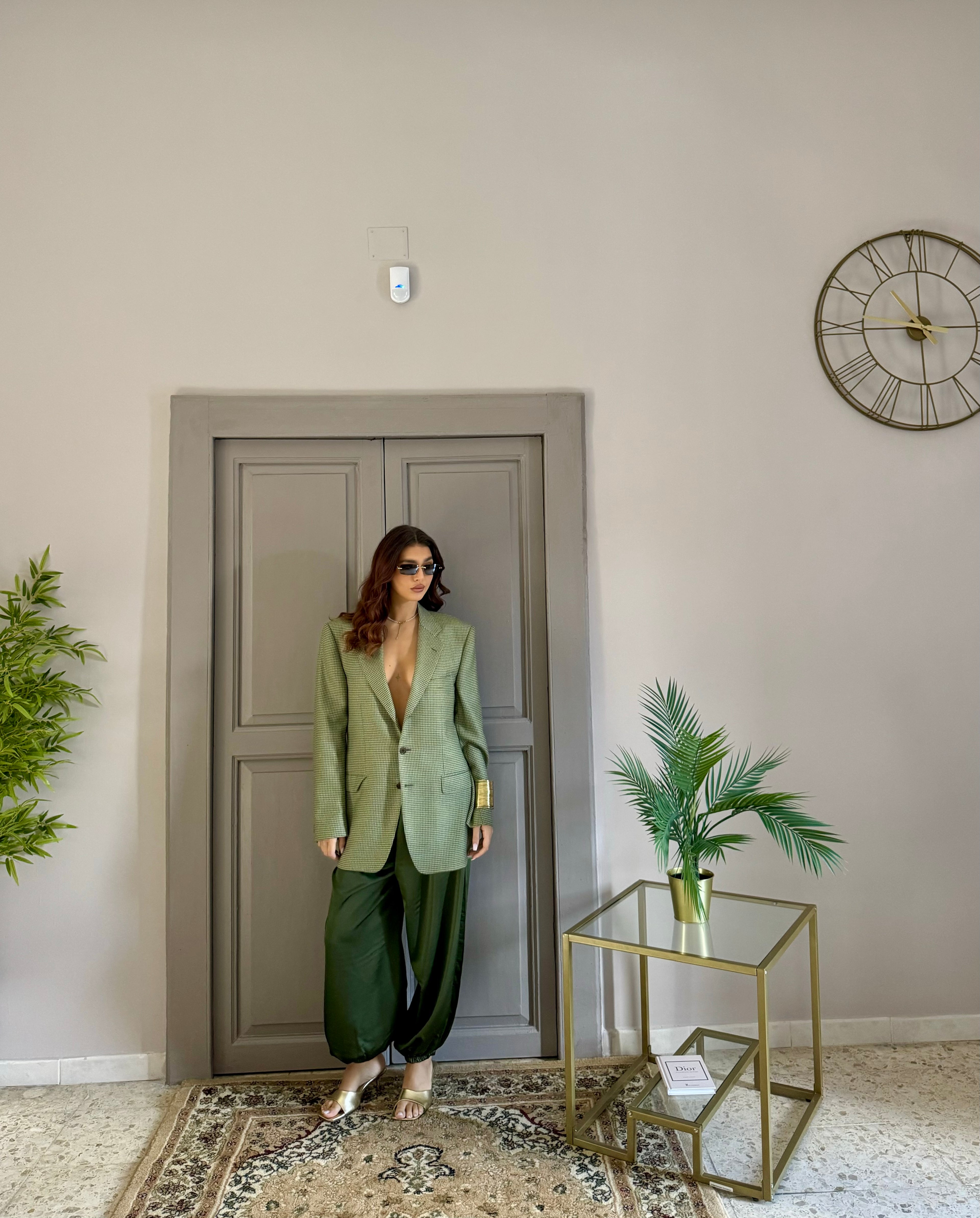 Pantaloni Jeana raso