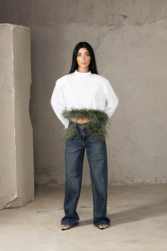 Denim in Forest