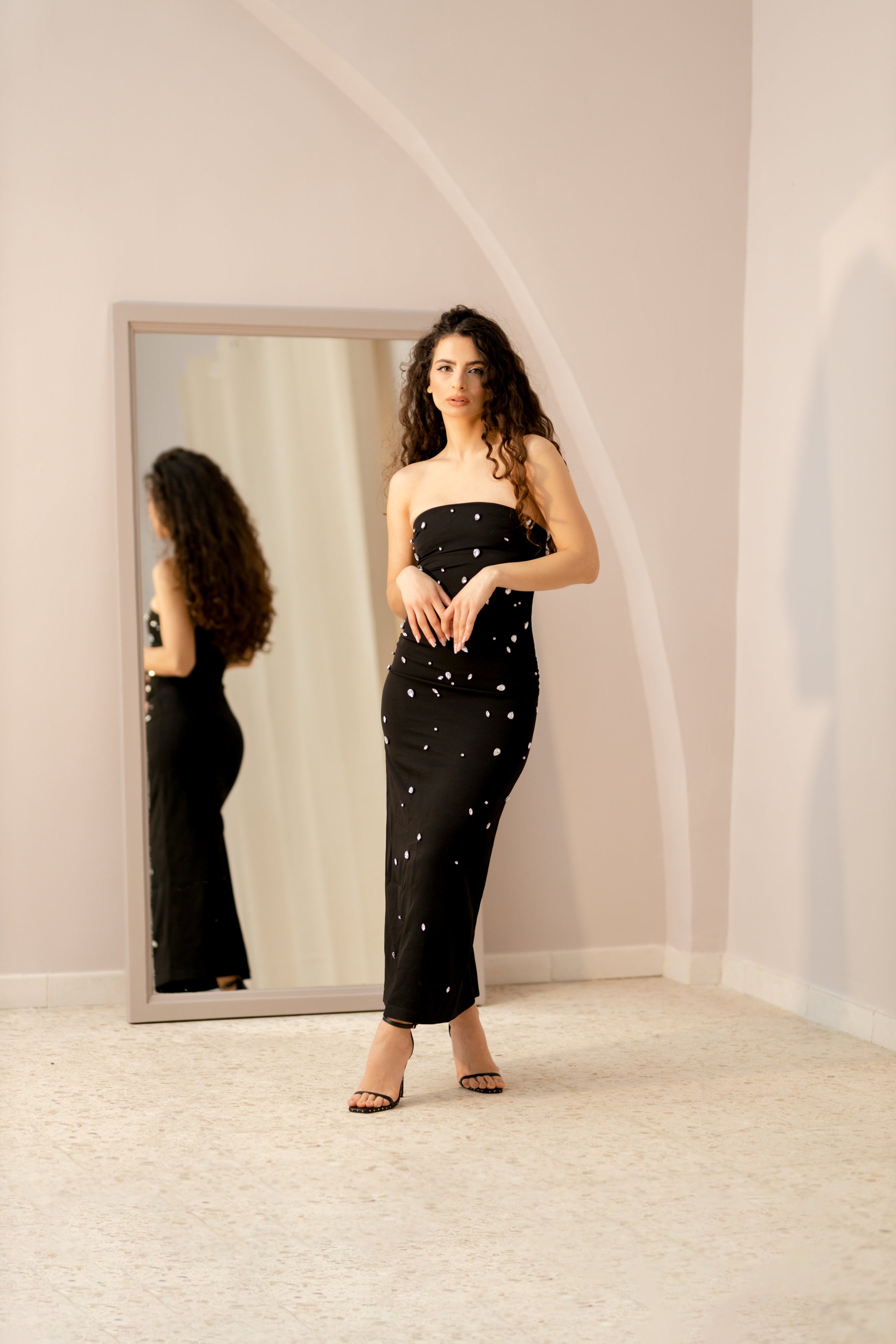 Abito nero Cristallo